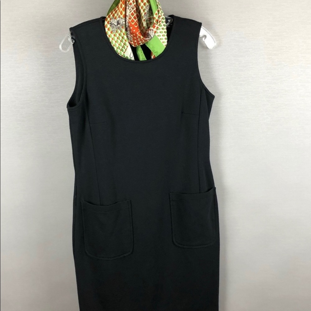 Chelsea & Theadore Little Black Dress SZ 8